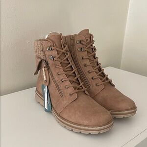 Cliffs by WHITE MOUNTAIN Brown Combat Boots